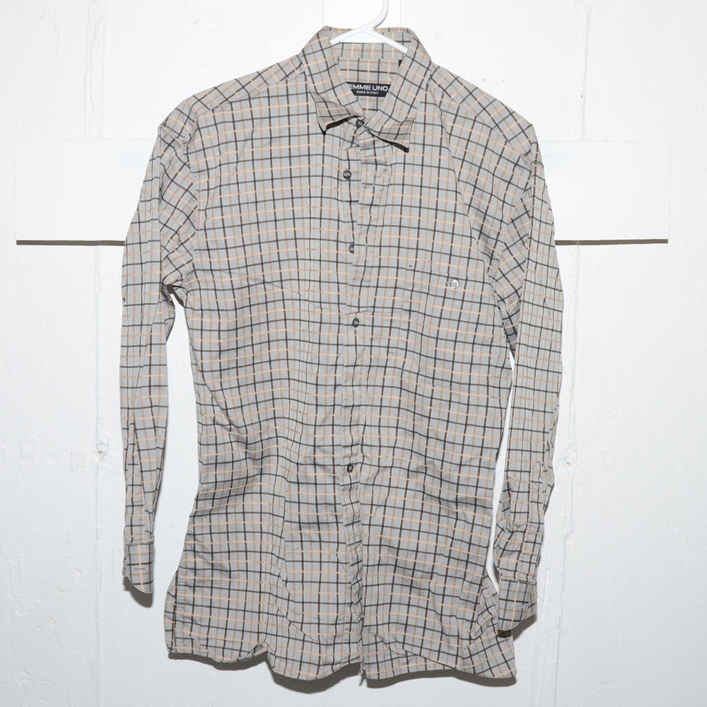 Emme uno mens shirt size M made in Italy J145